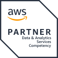 AWS Data and Analytics services -recognition badge by AWS.