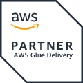 AWS Glue delivery -recognition badge by AWS.