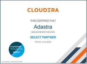 Adastra je selected partnerem Cloudery