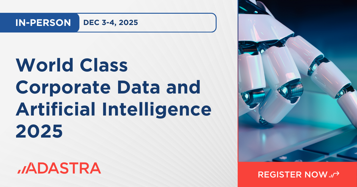 World Class Corporate Data & Artificial Intelligence 2025