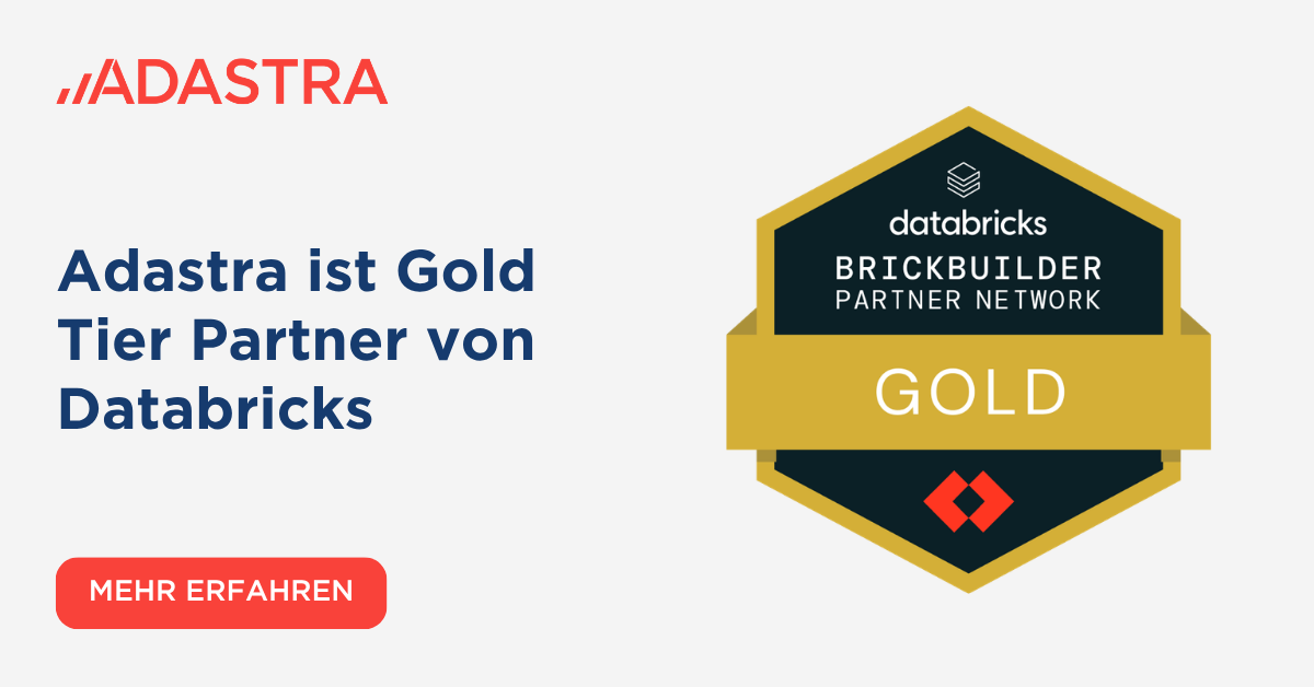 Adastra ist Gold Tier Partner von Databricks