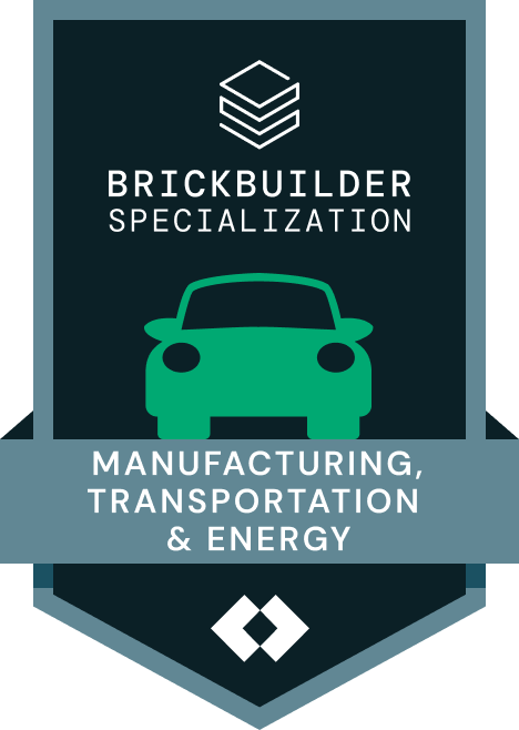 Brickbuilder Specialization for Manufacturing, Transportation and Energy