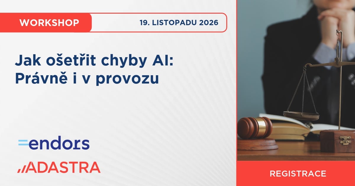 Jak ošetřit chyby AI právně i v provozu